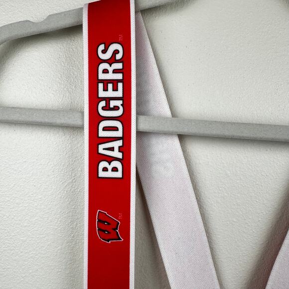 Vintage University Wisconsin Madison Badgers Suspenders Adult Adjustable Clip On - Picture 4 of 7